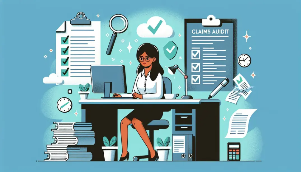 Claims Audit Process Chart for error detection